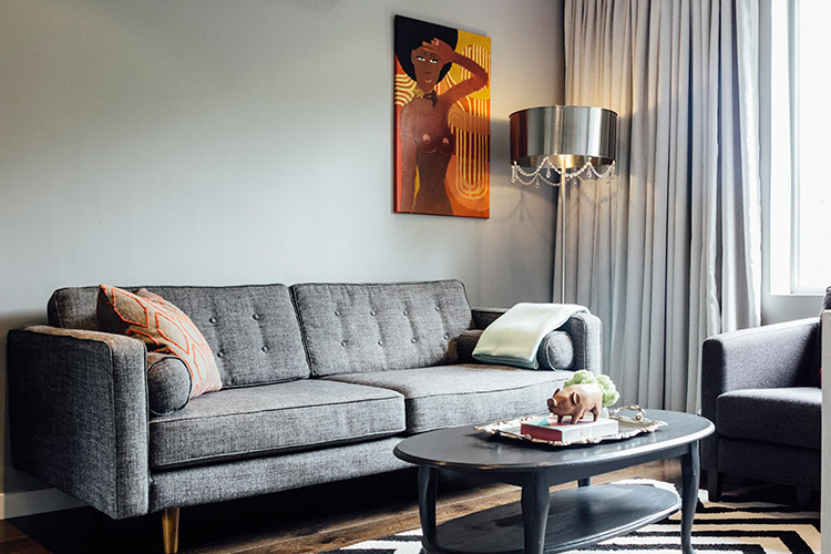 eclectic lounge melbourne interior stylists