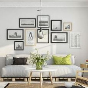Choosing and hanging artwork