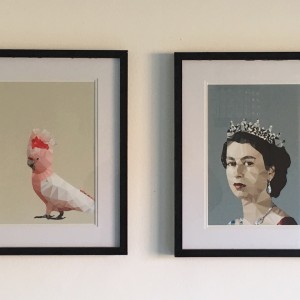 Choosing and hanging artwork