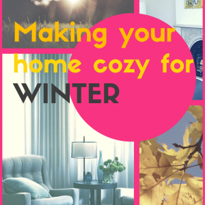 making your home cosy for winter