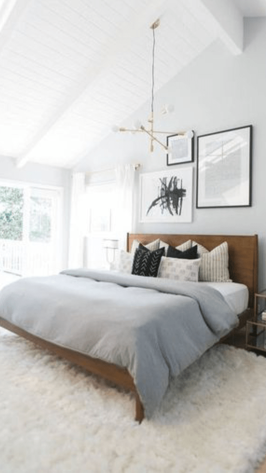 a cozy bed a fluffy bed to make your home cozy for winter