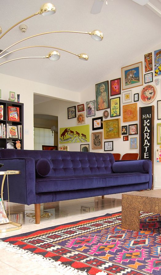 decorating in an eclectic style mid century modern - Interior Design Melbourne - Leeder Interiors