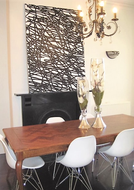 eclectic dining room old and new decorating in an eclectic style interior design Melbourne