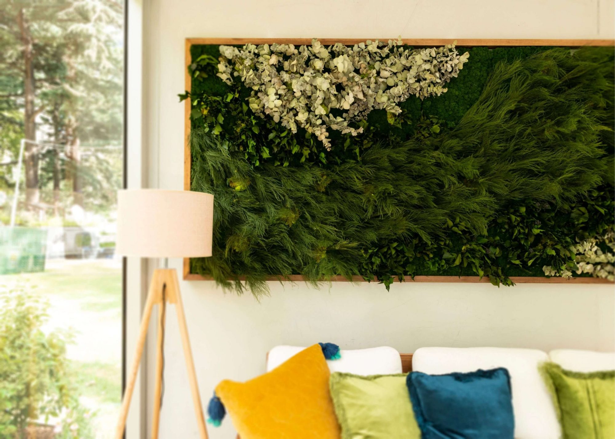 Green wall - Interior Styling Melbourne - Leeder Interiors