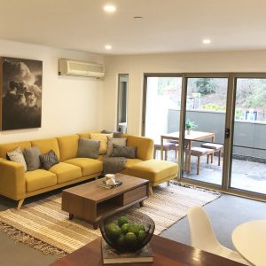 Apartment Living Room - Melbourne Home Staging - Leeder Interiors