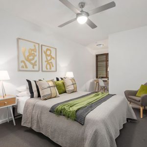 Inviting bedroom - Home Staging Melbourne - Leeder Interiors