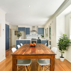 Dining Room - Melbourne Property Styling - Leeder Interiors
