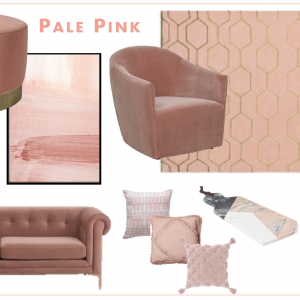 Pale pink interior trends - Interior Design Melbourne - Leeder Interiors