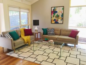 Melbourne Property Styling // Leeder Interiors // Colourful Style
