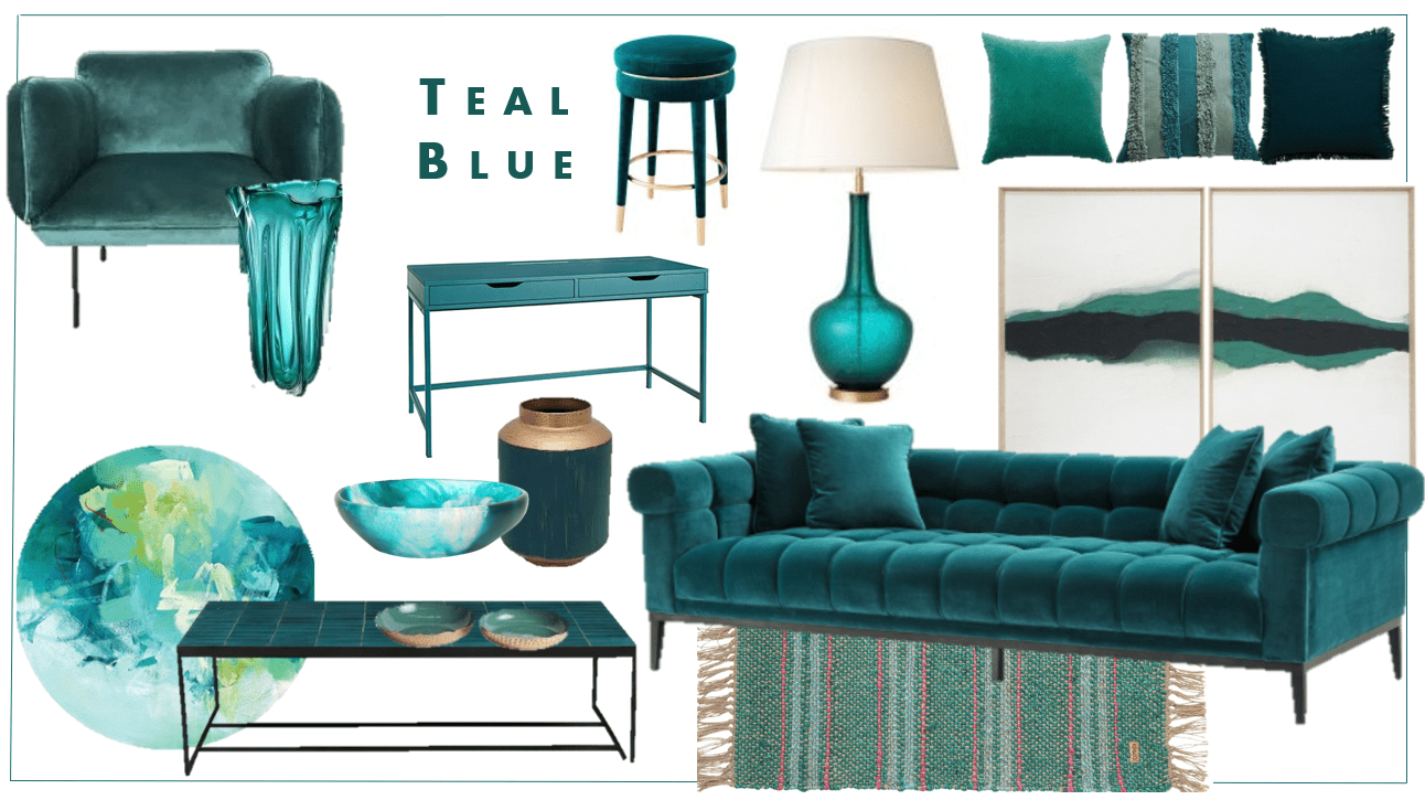 Colour of the moment... Teal